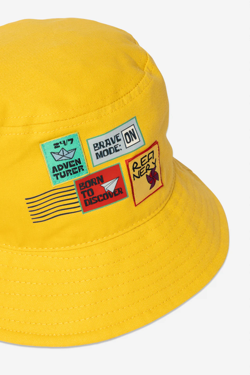 Boys Badge Bucket Hat - Image 3
