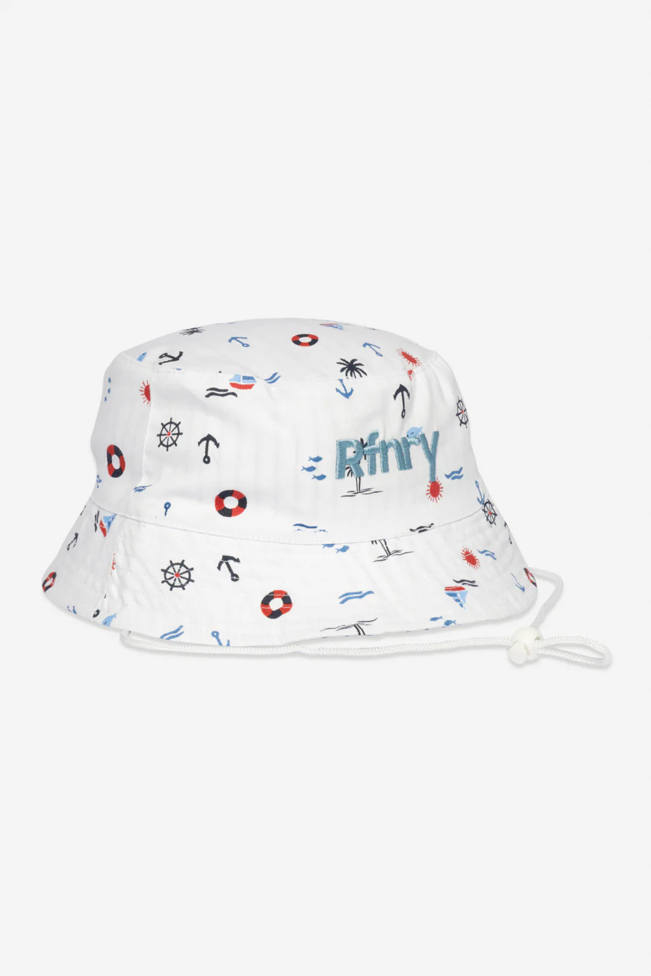 Boys Seersucker Bucket Hat - Image 3