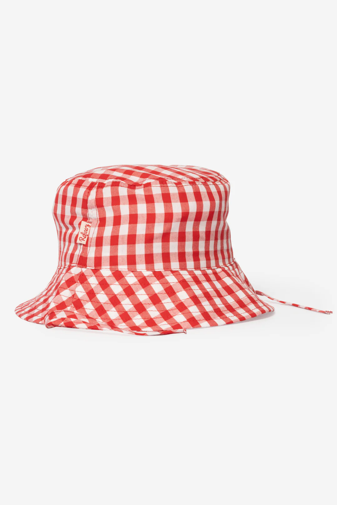 Girls Gingham Seersucker Hat - Image 3