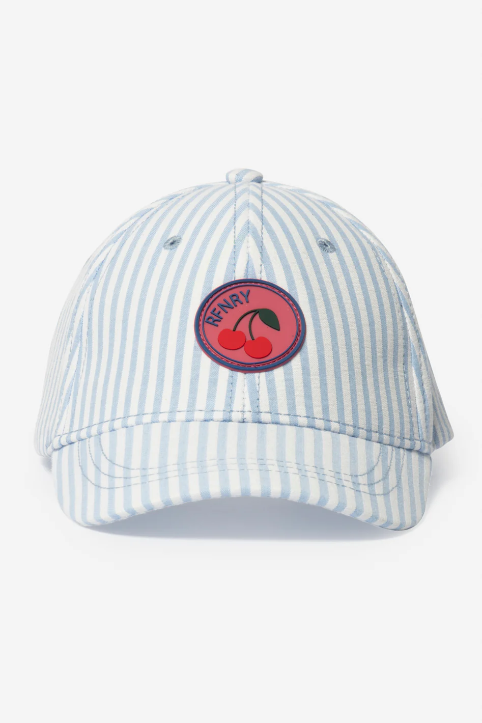 Girls Seersucker Baseball Cap - Image 3
