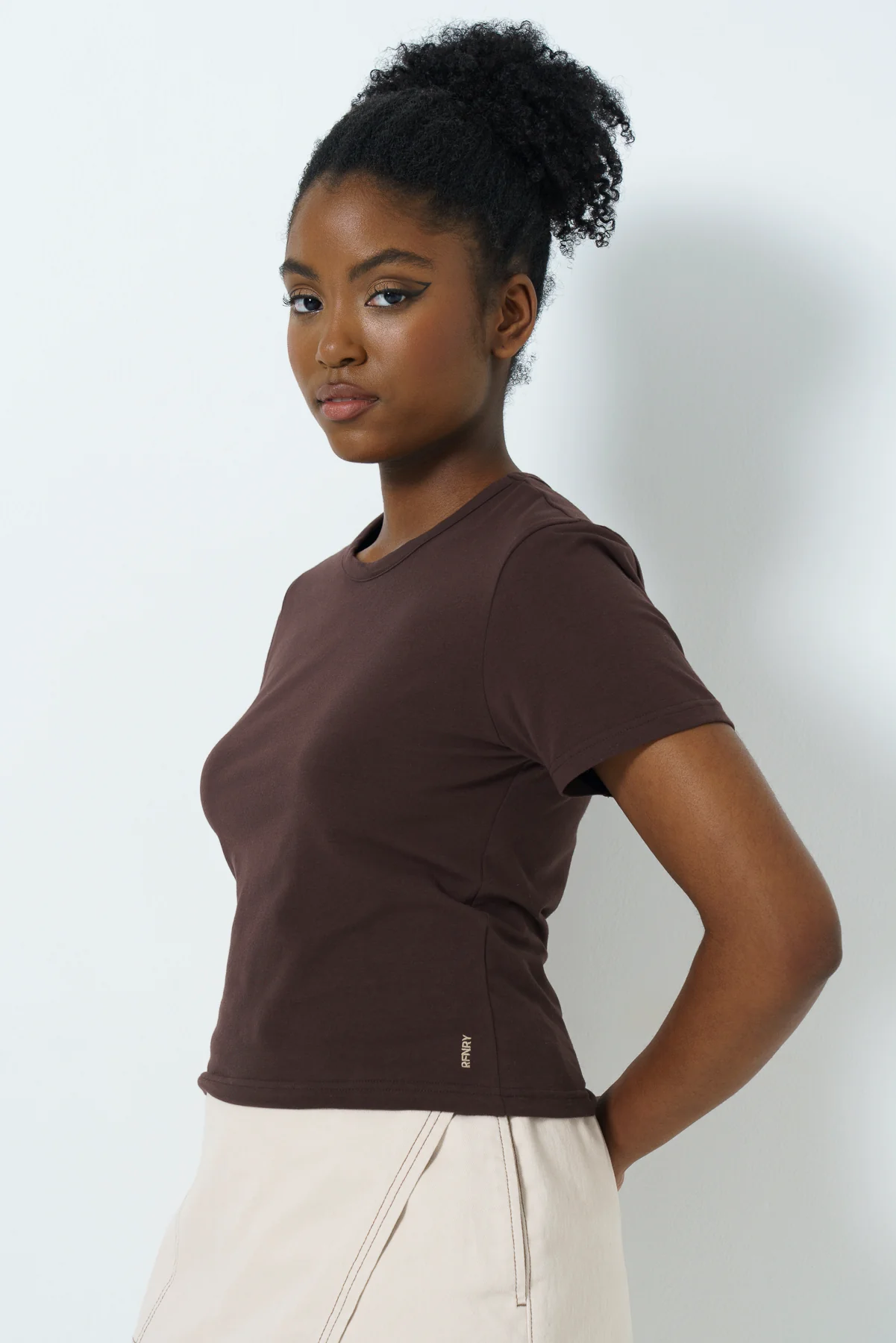 Hi Neck T-Shirt - Image 3