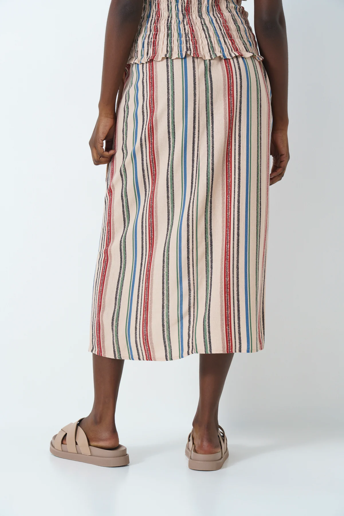 Mock Wrap Skirt - Image 5