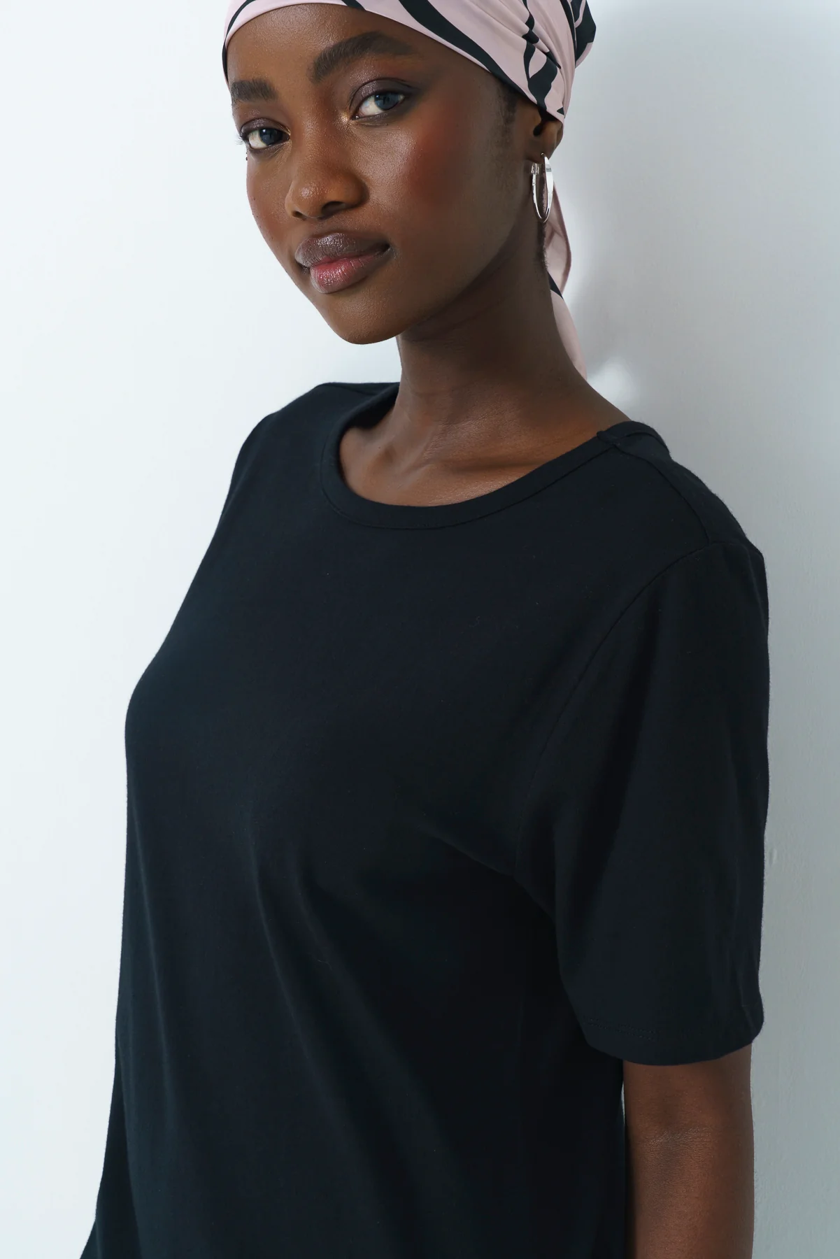 Scoop Hem Dress - Image 5